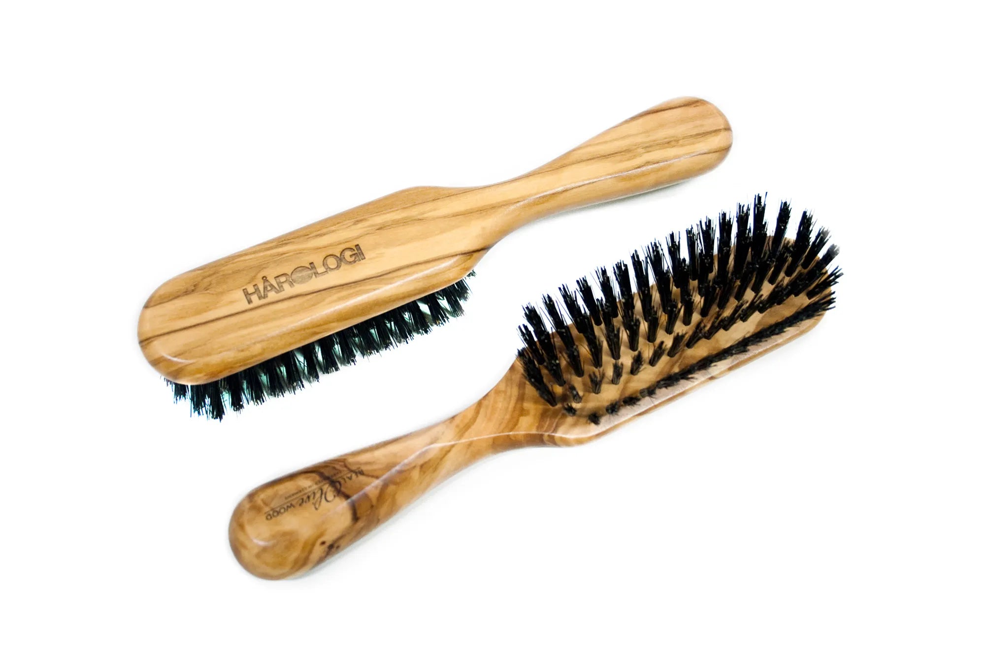 163500 långhårsborste olivträ